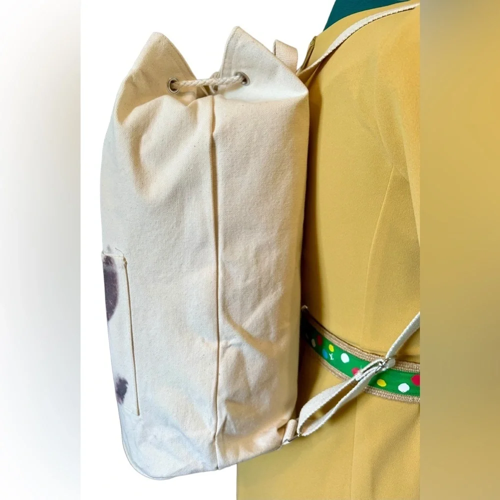 Canvas Tote Backback Equestrian themed XL